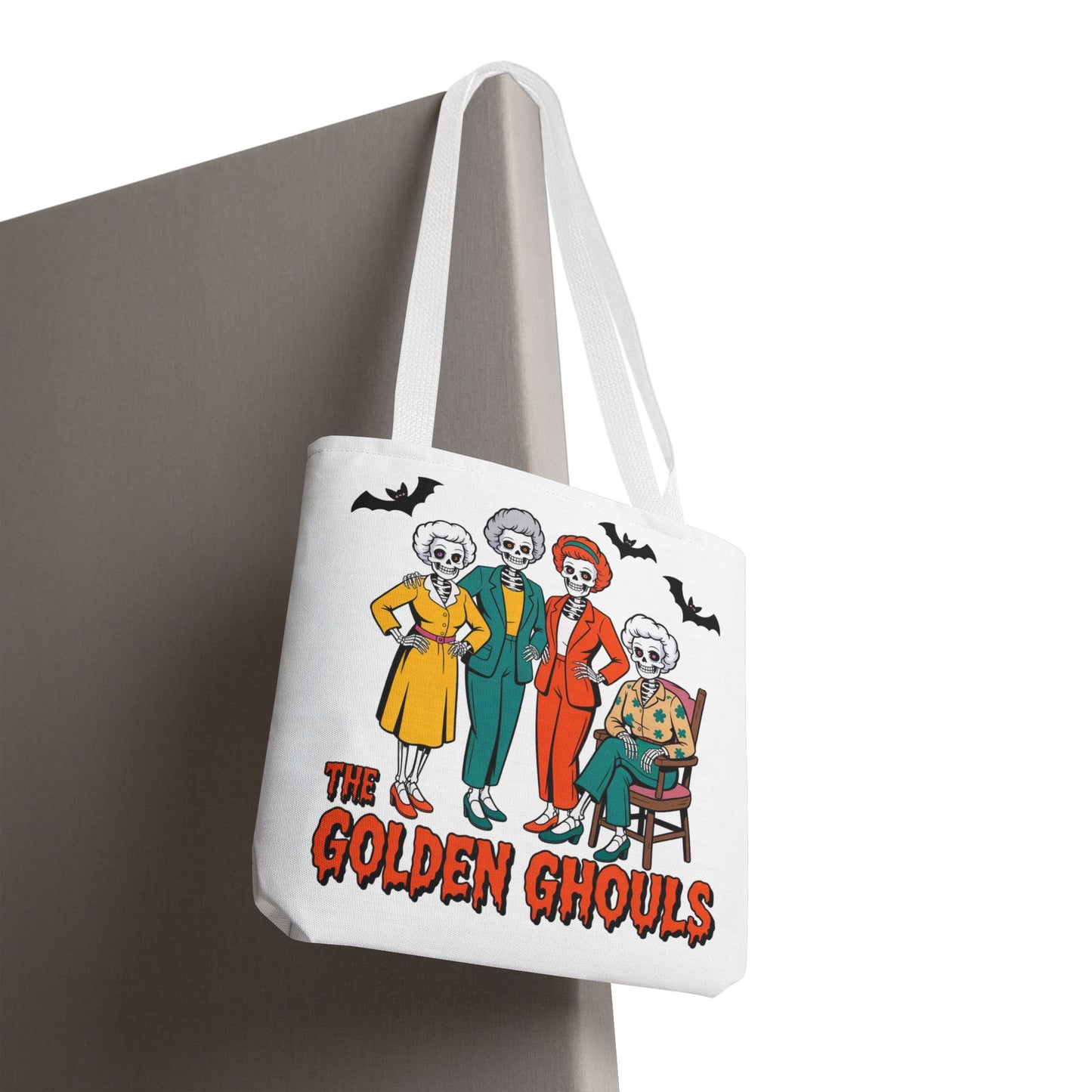 Golden Ghouls Tote Bag