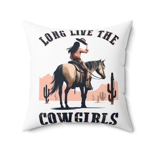 Spun Polyester Square Pillow