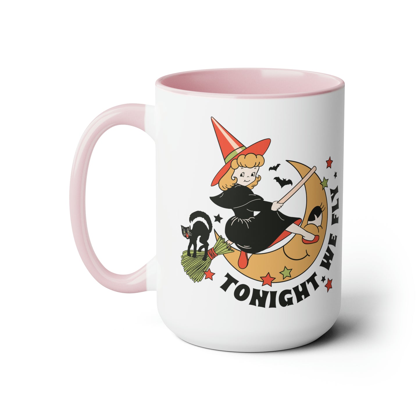 Two-Tone Coffee Mugs, 15oz