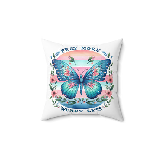 Spun Polyester Square Pillow