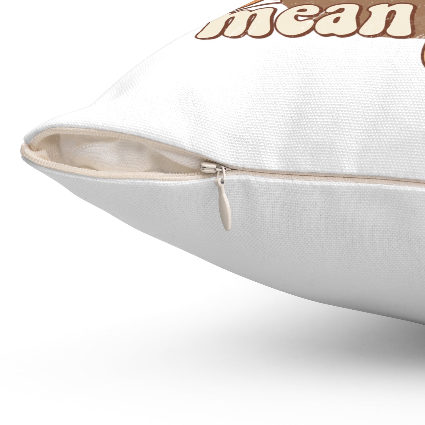 Spun Polyester Square Pillow