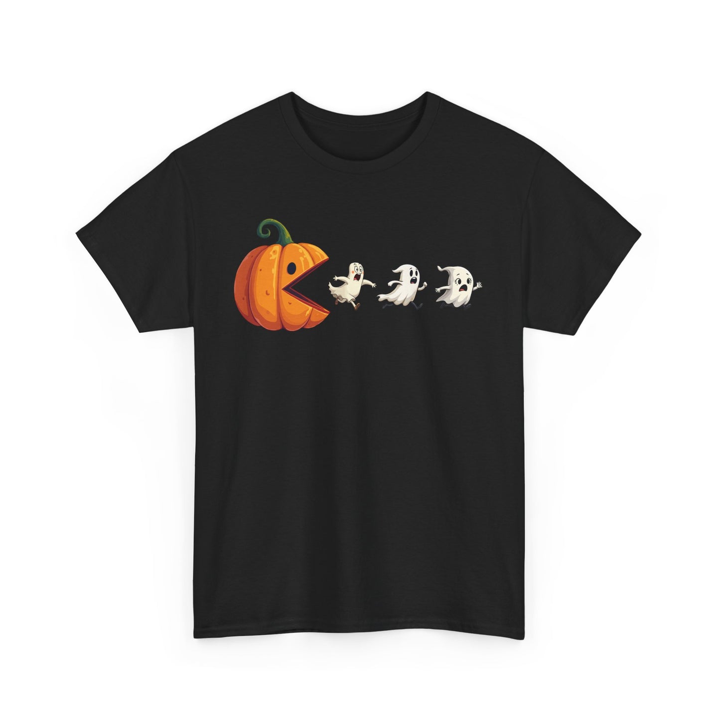 Playful Pumpkin Pac-Man Tee