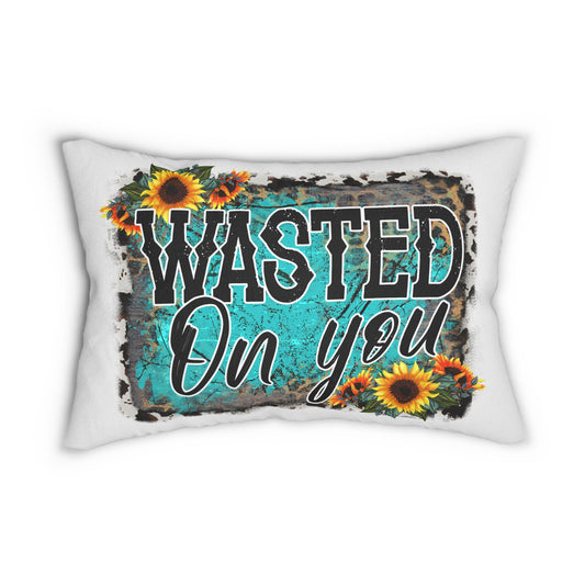 Spun Polyester Lumbar Pillow