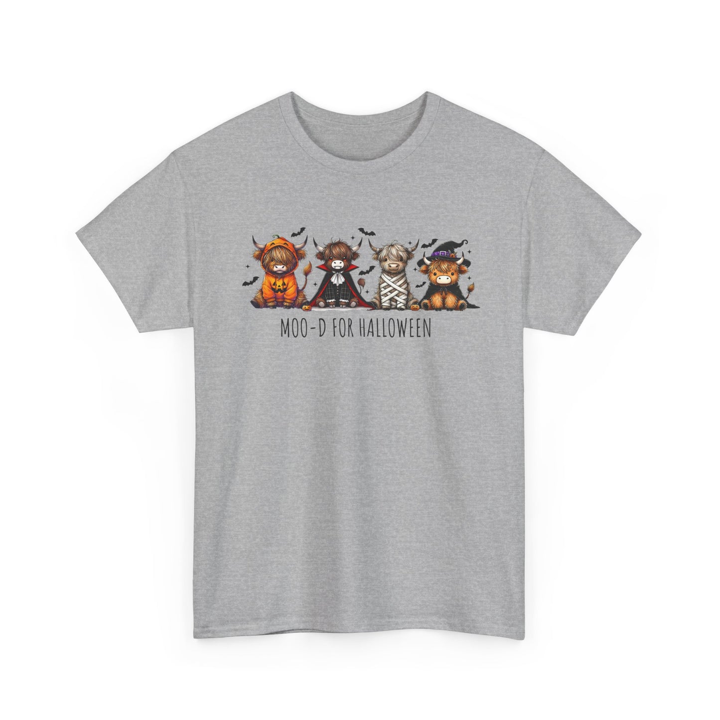 Moo-d for Halloween Cotton Tee