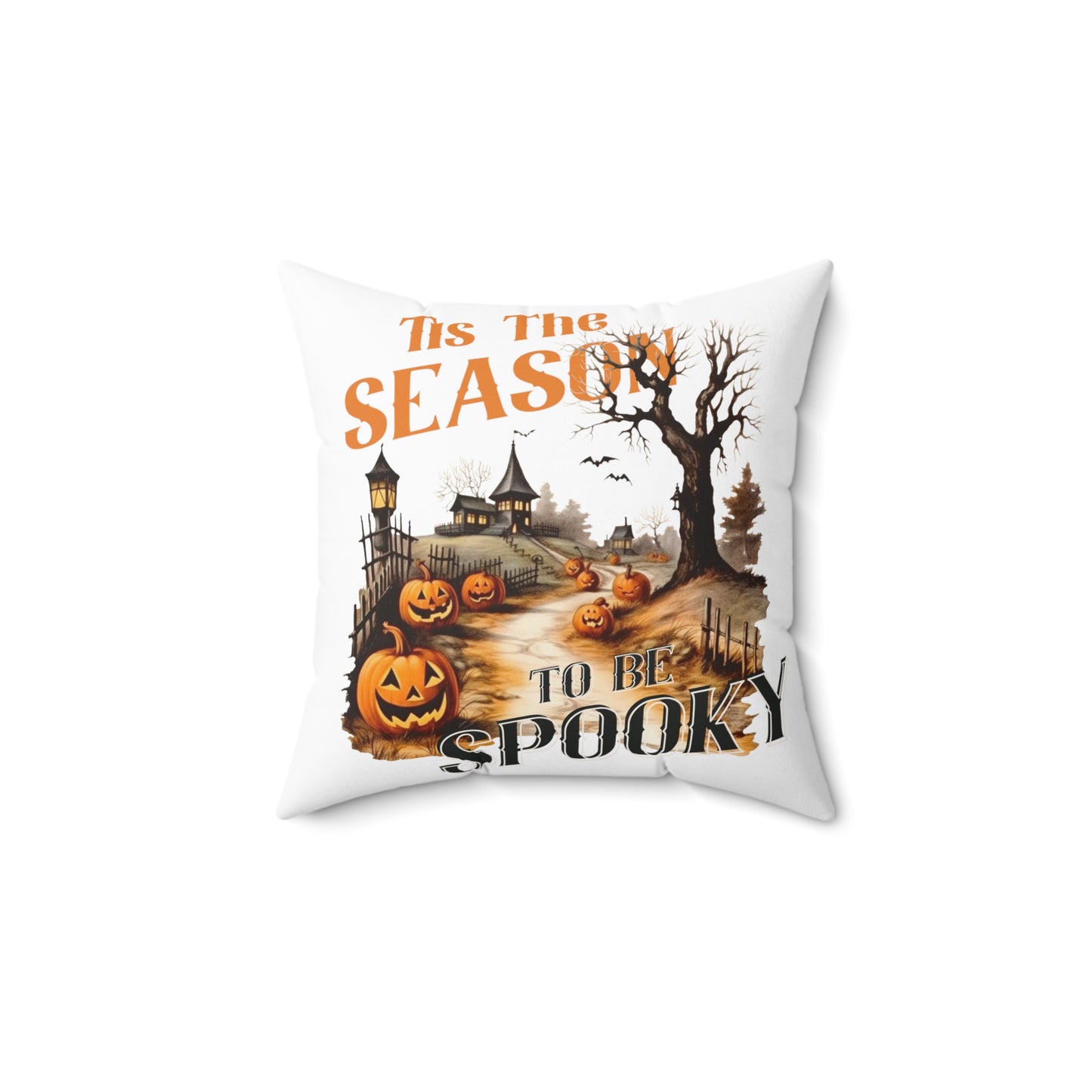 Spun Polyester Square Pillow