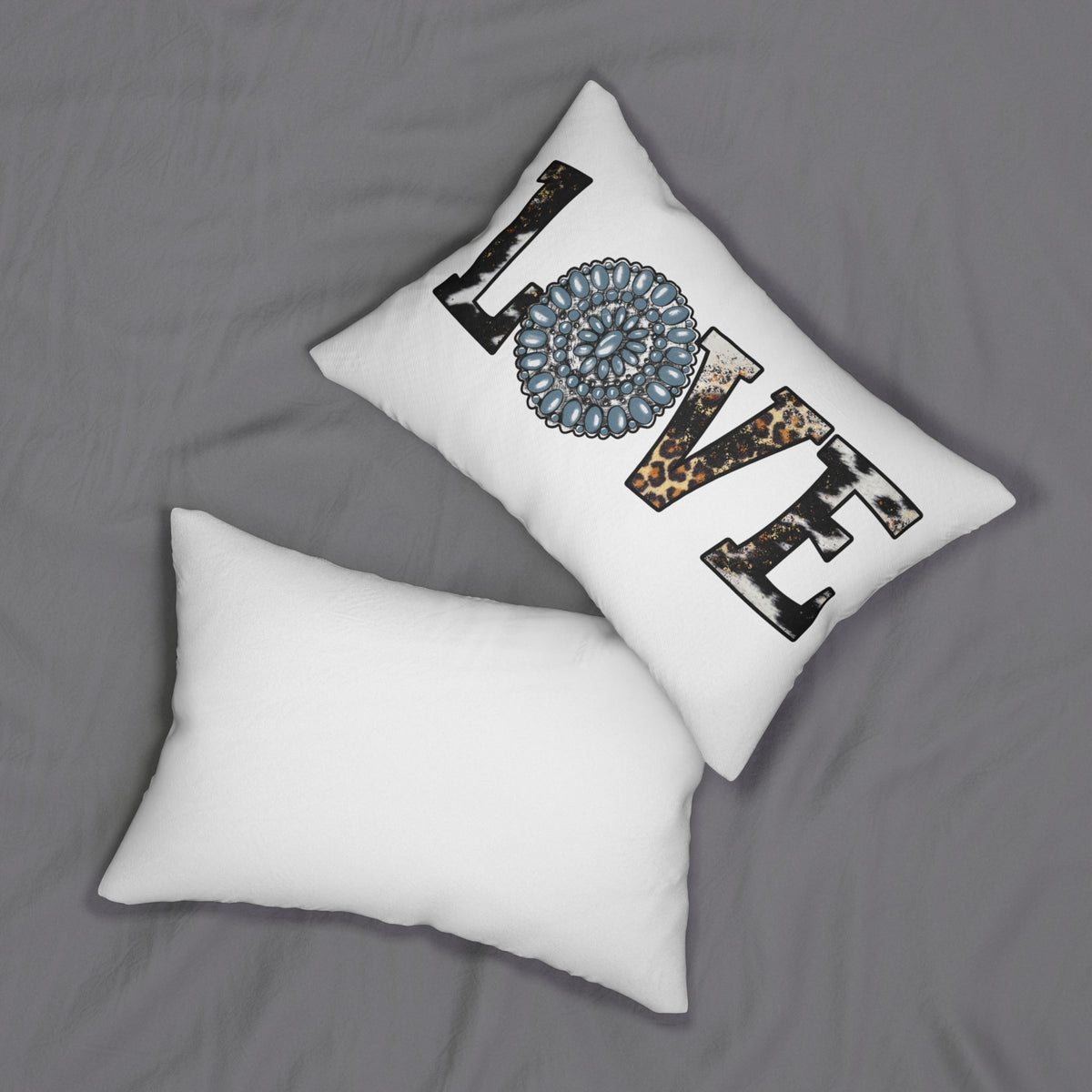 LOVE Concho Lumbar Pillow