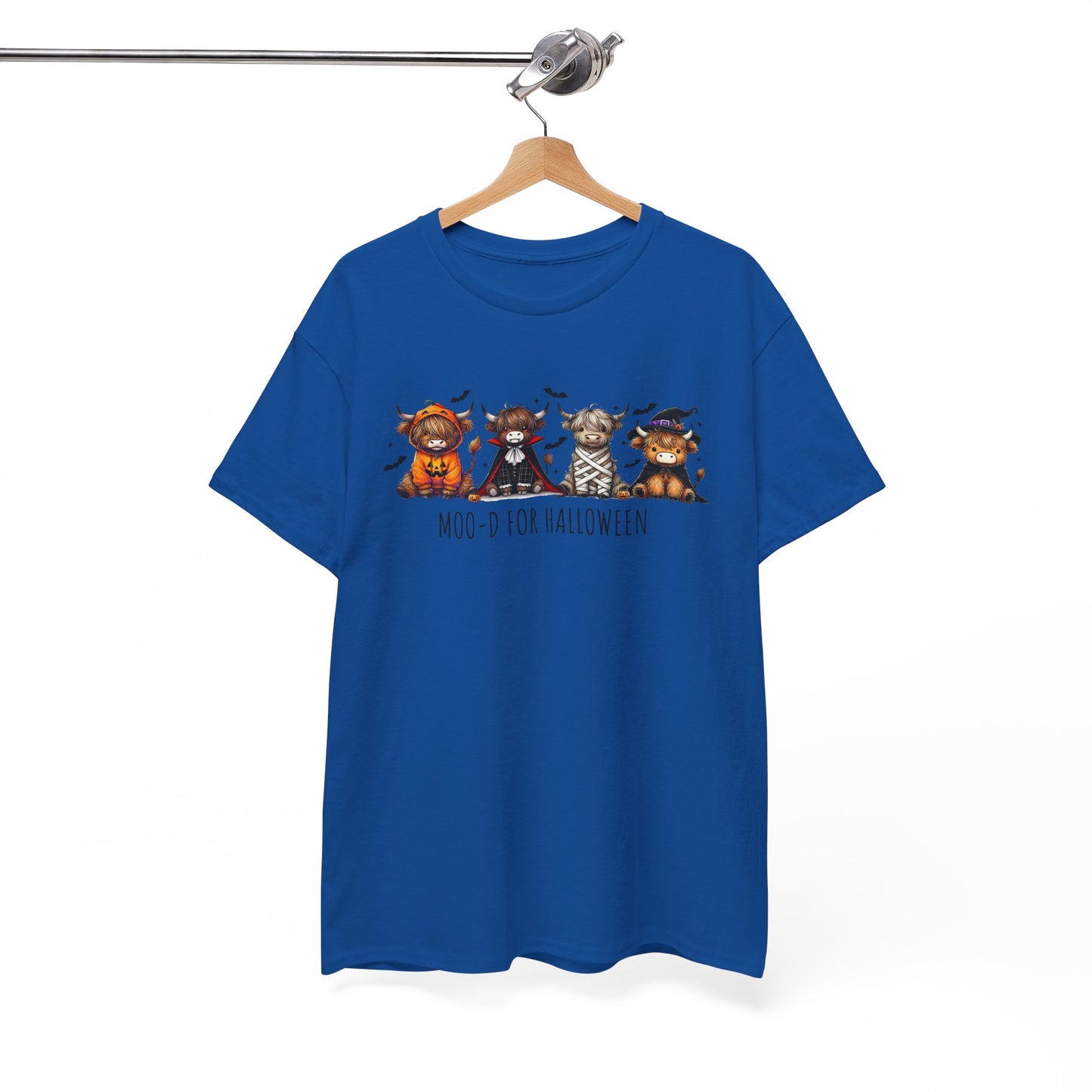 Moo-d for Halloween Cotton Tee