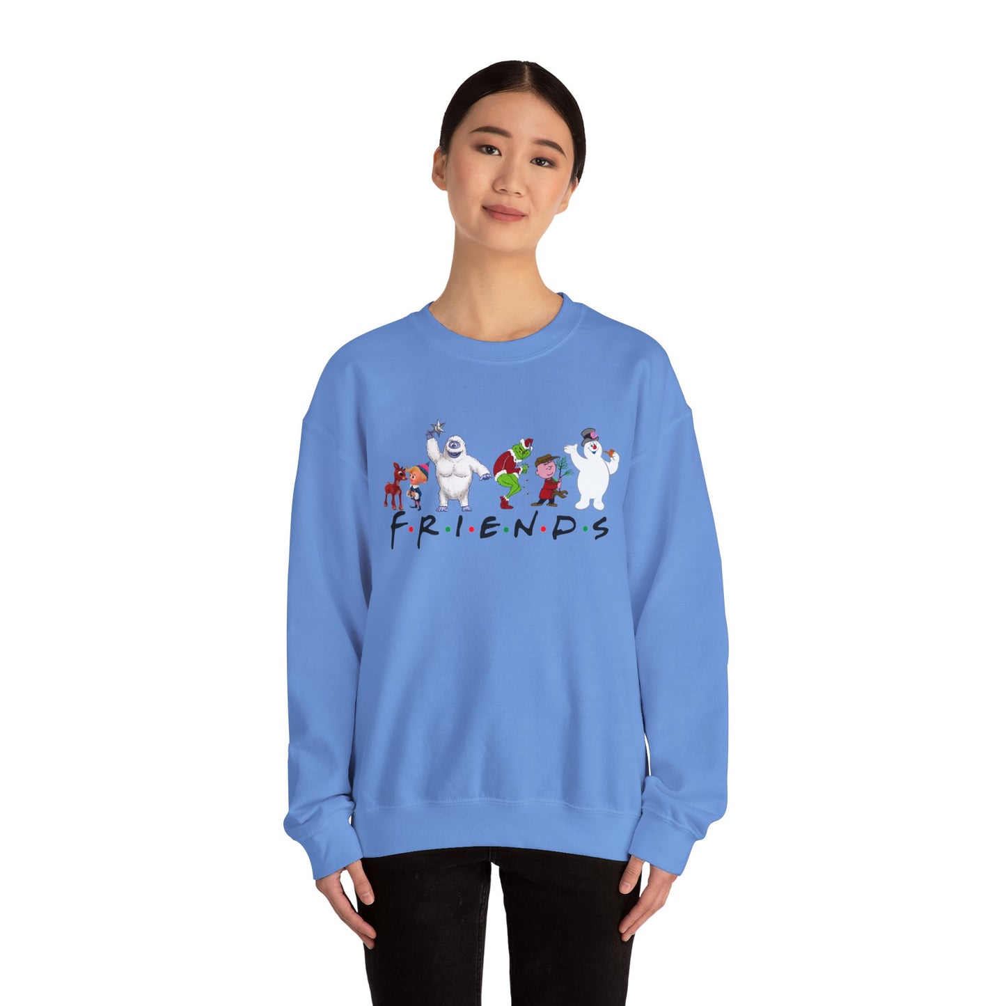 Whimsical Friends Crewneck Sweatshirt