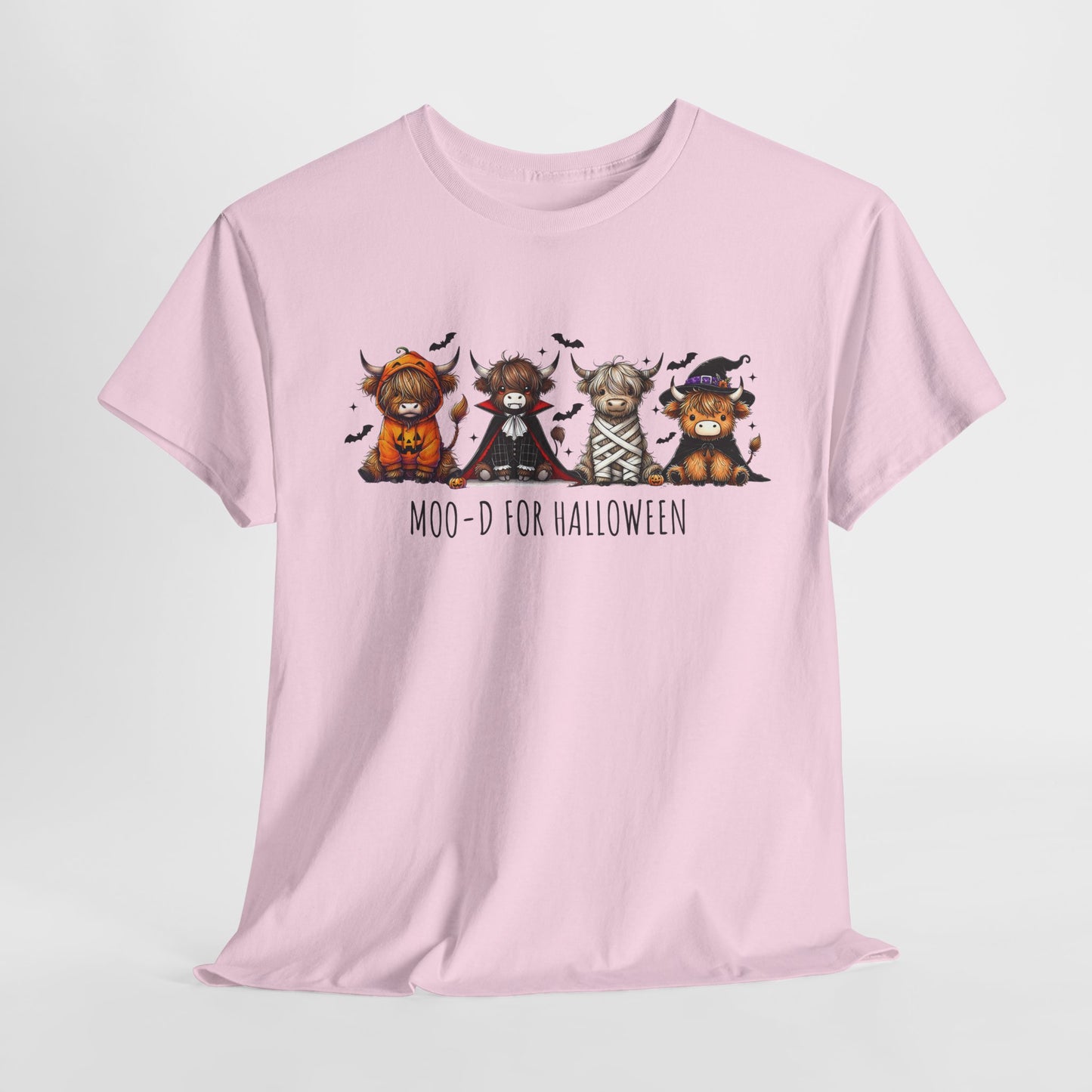 Moo-d for Halloween Cotton Tee