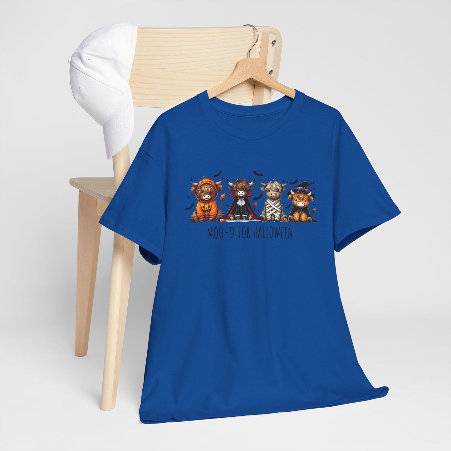 Moo-d for Halloween Cotton Tee