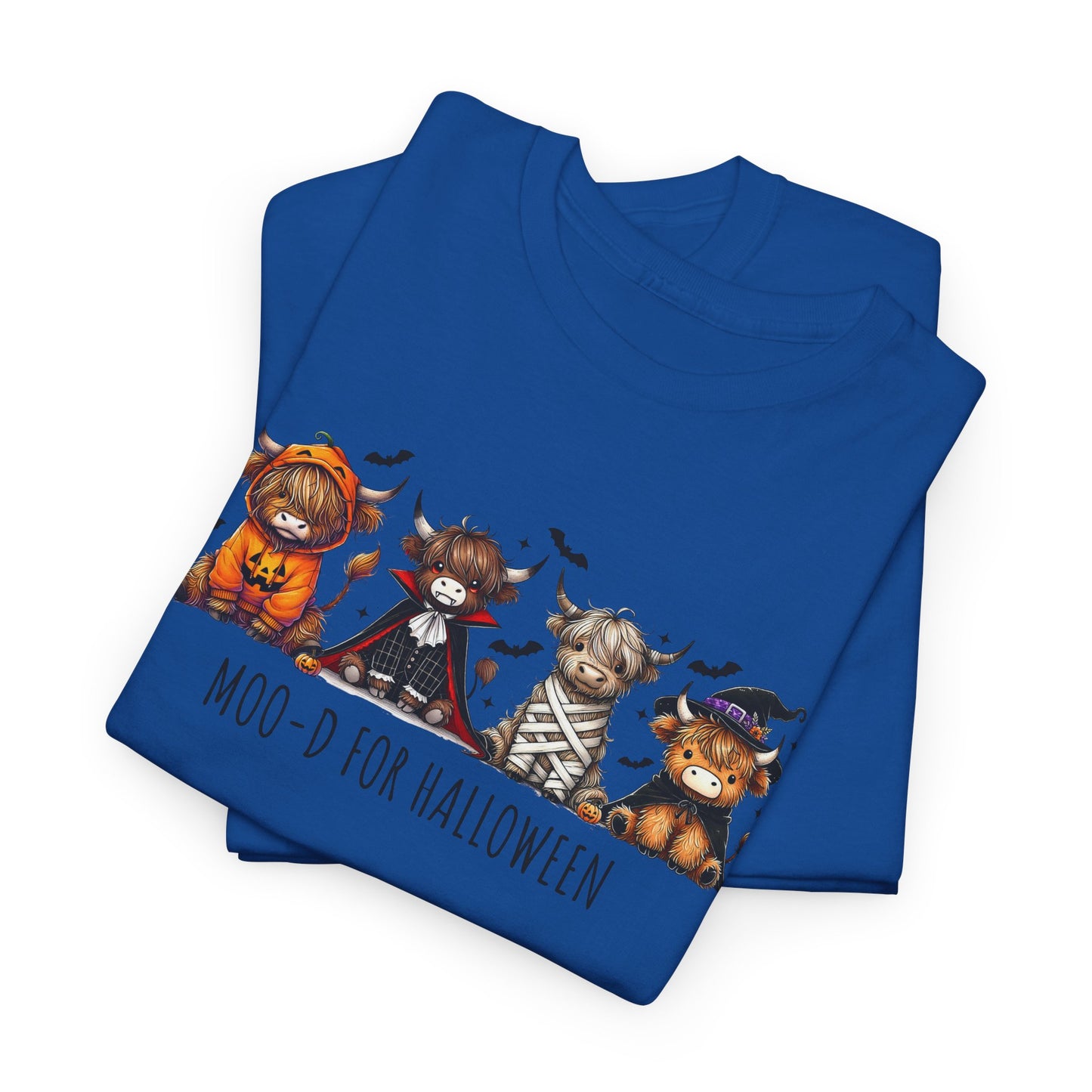 Moo-d for Halloween Cotton Tee