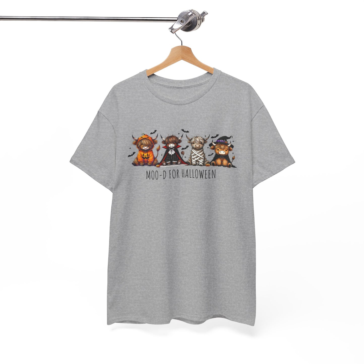 Moo-d for Halloween Cotton Tee
