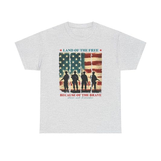 Land of the Free, Because of the Brave-Tee