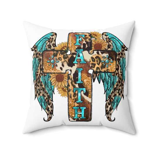 Spun Polyester Square Pillow