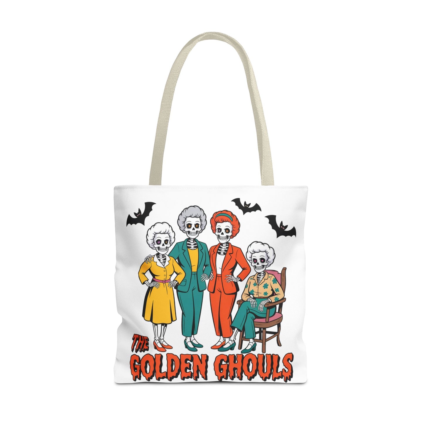 Golden Ghouls Tote Bag