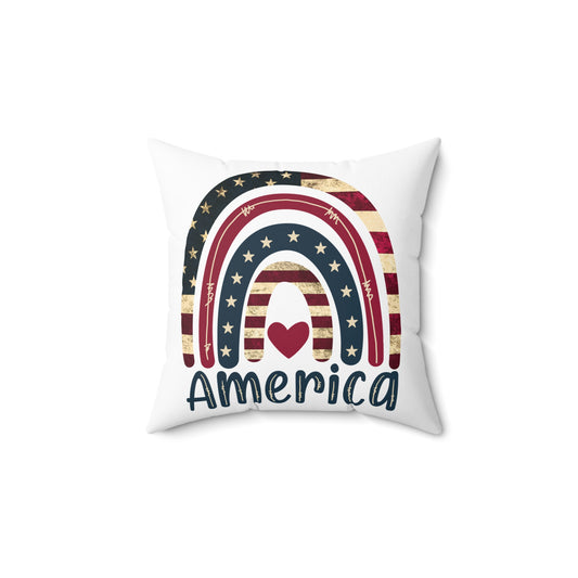 American Throw Pillow