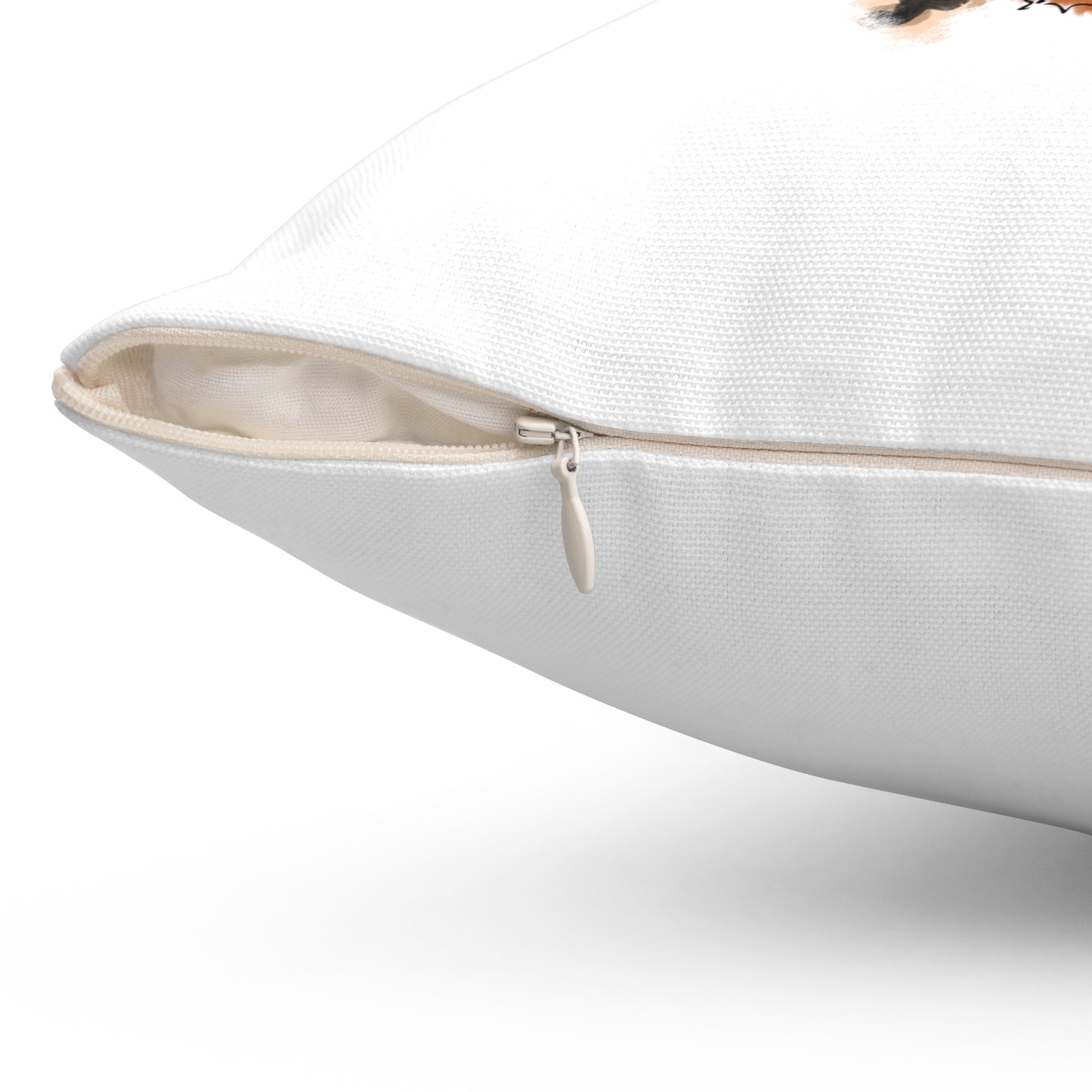 Highland Cow Throw Pillow