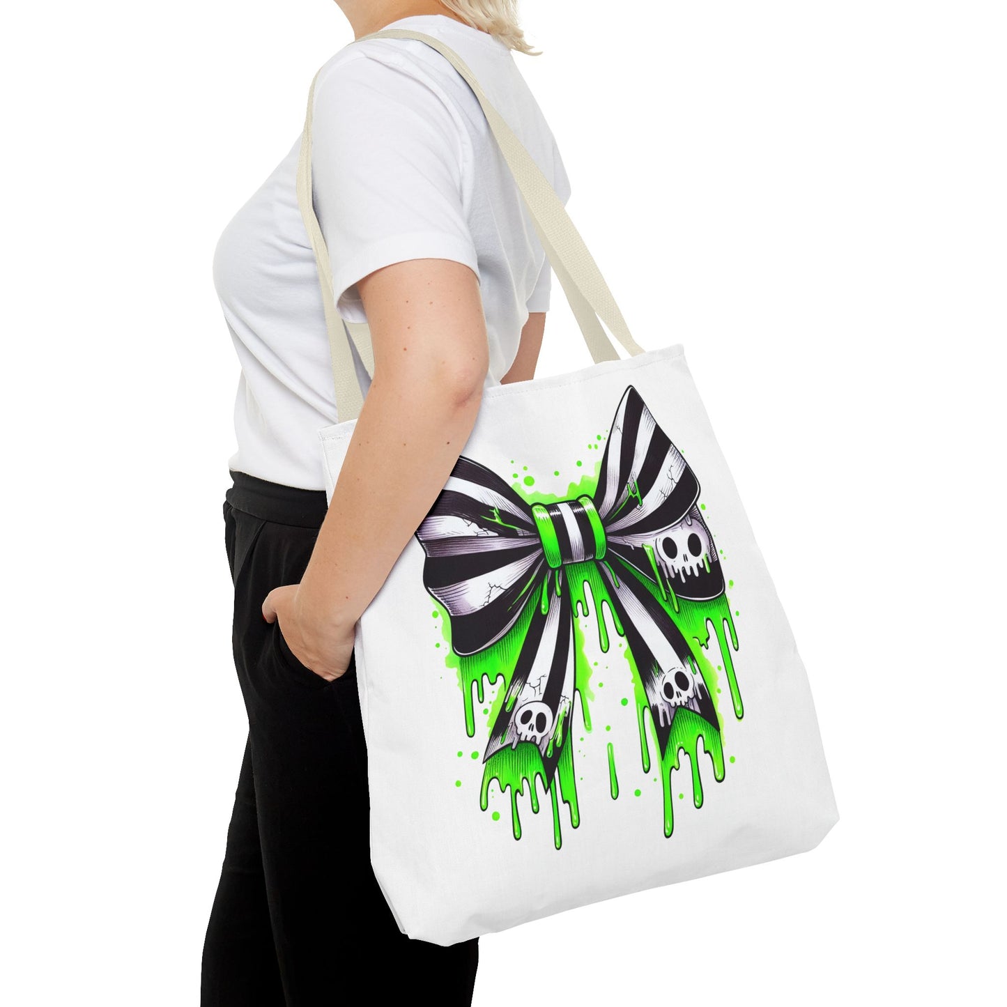 Spooky Bow Tote Bag