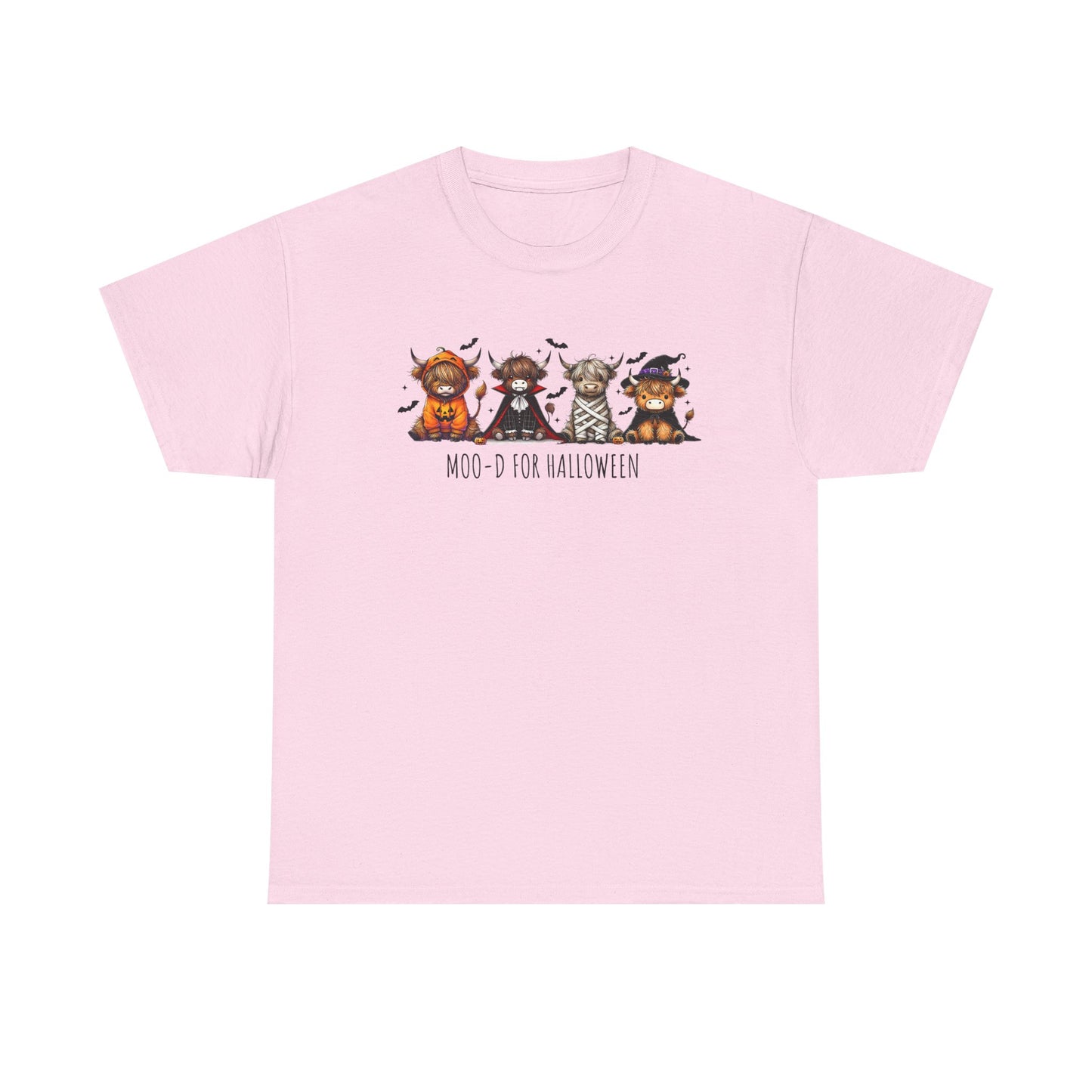 Moo-d for Halloween Cotton Tee