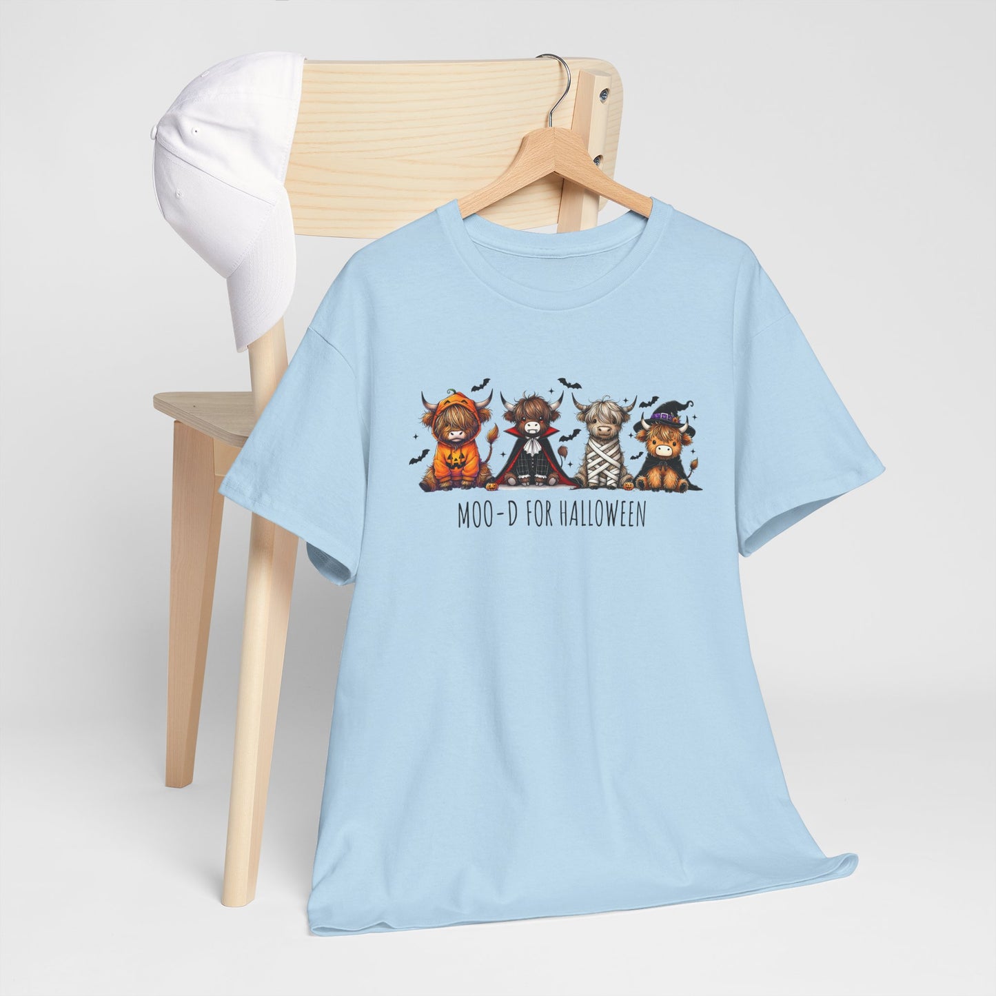Moo-d for Halloween Cotton Tee
