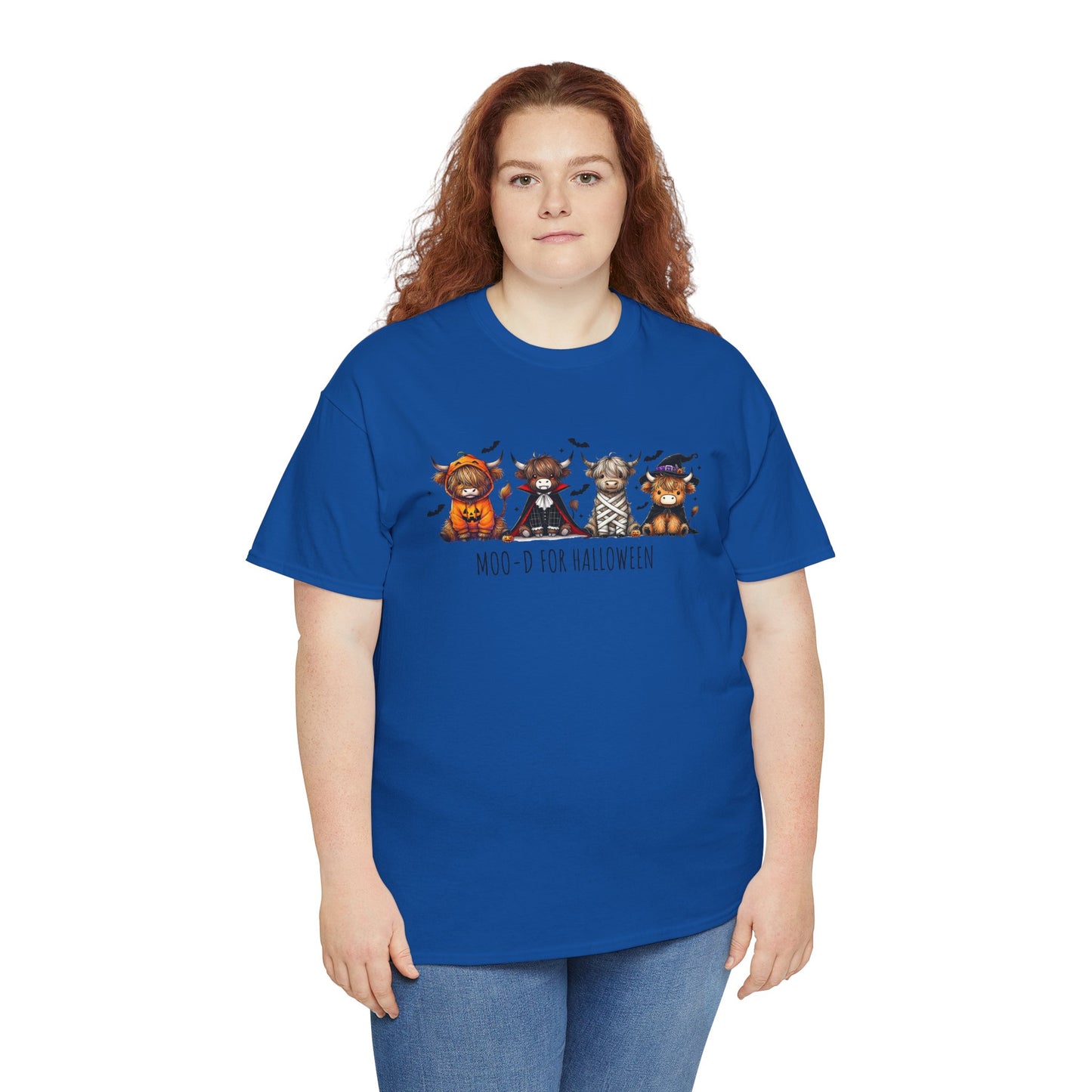 Moo-d for Halloween Cotton Tee