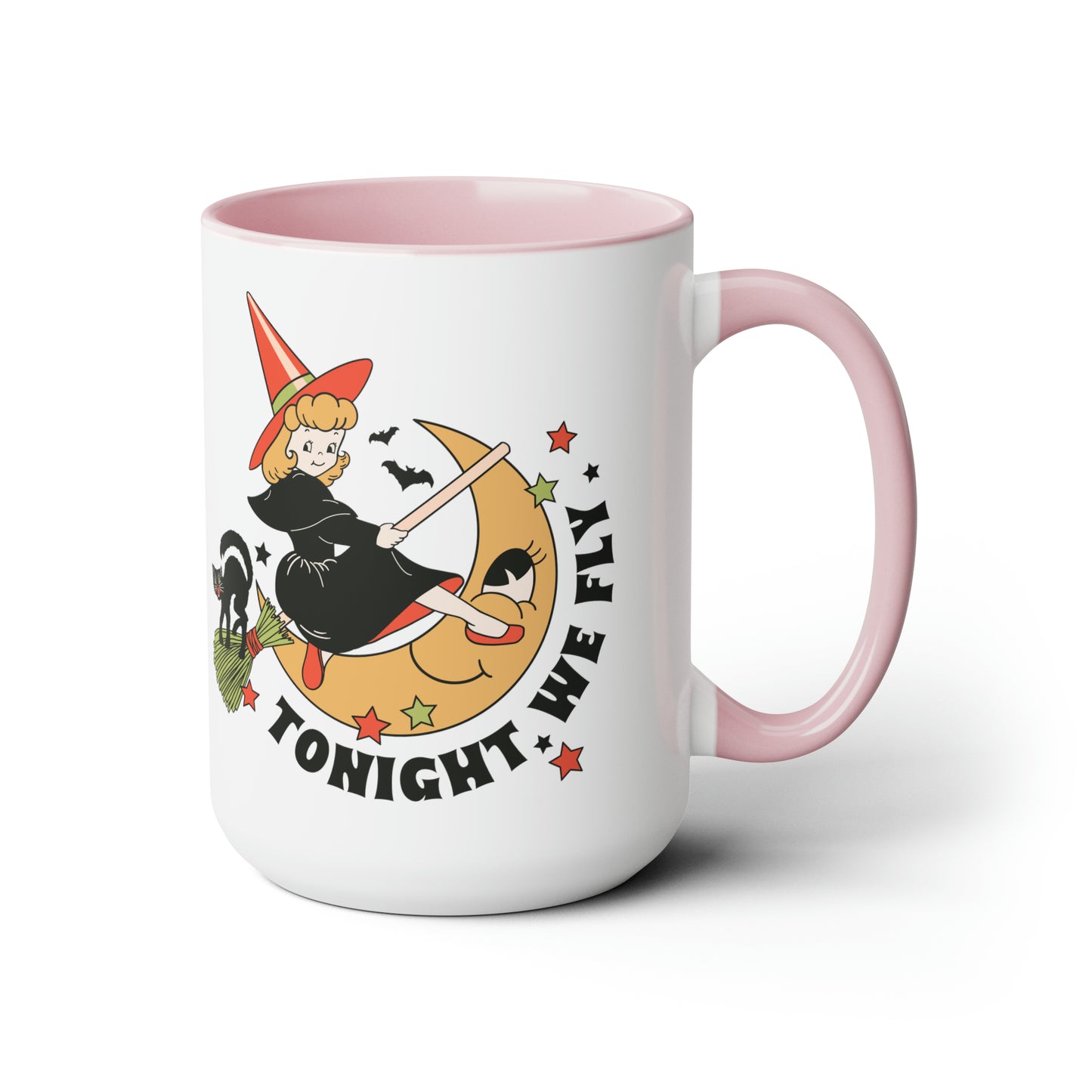 Two-Tone Coffee Mugs, 15oz