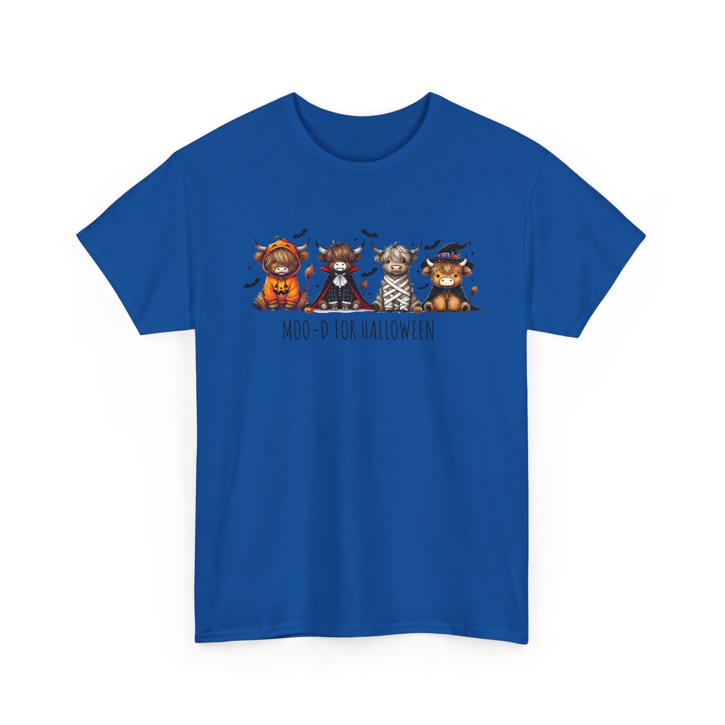 Moo-d for Halloween Cotton Tee
