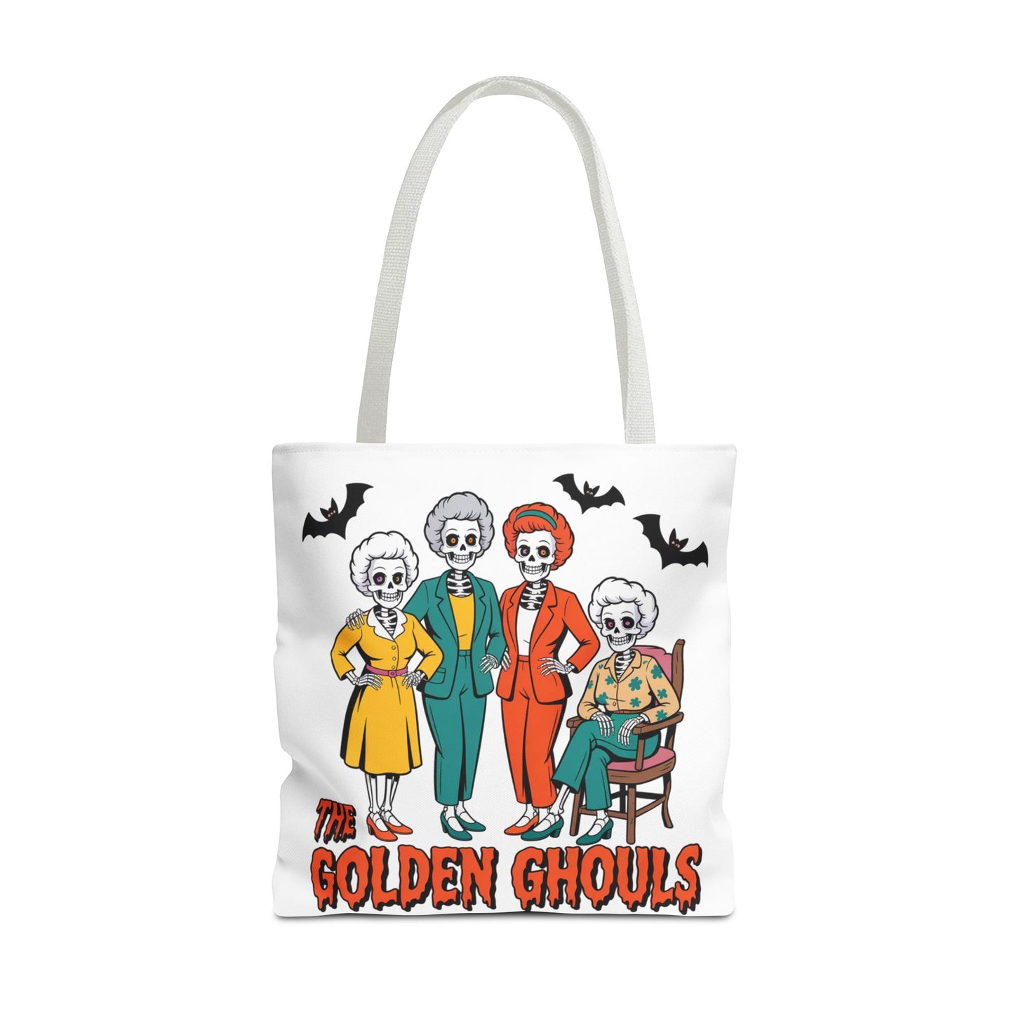 Golden Ghouls Tote Bag