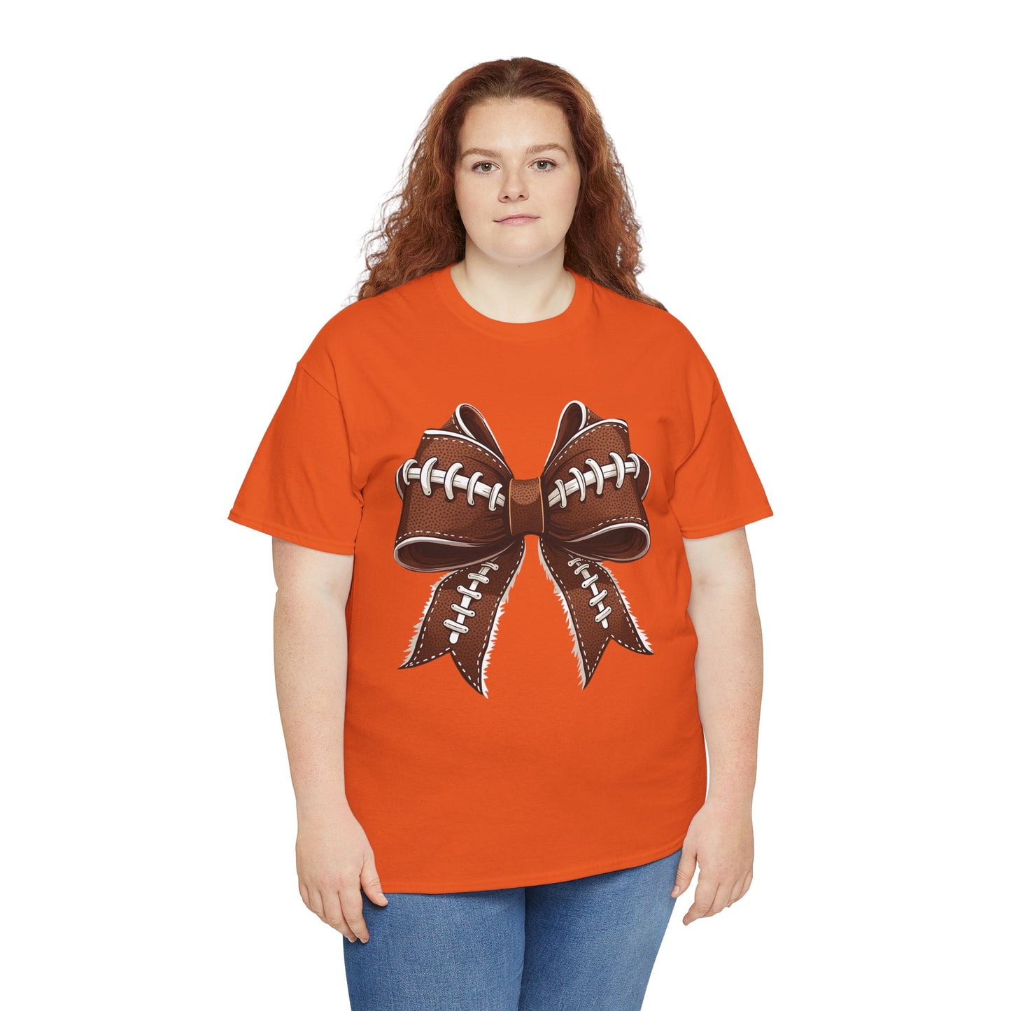 Football Bow Tee