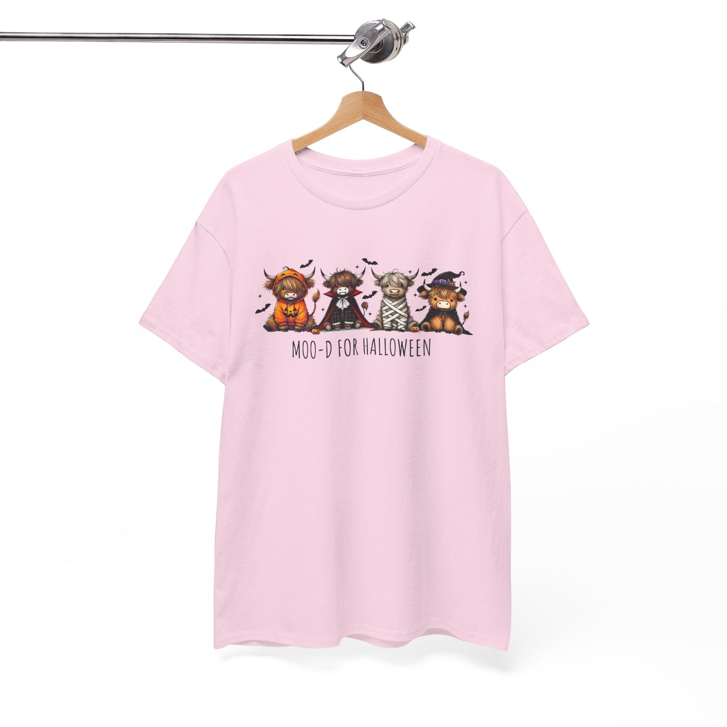 Moo-d for Halloween Cotton Tee
