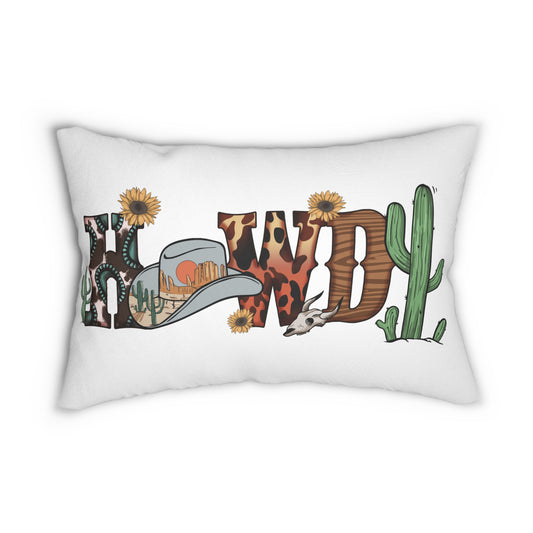 Spun Polyester Lumbar Pillow