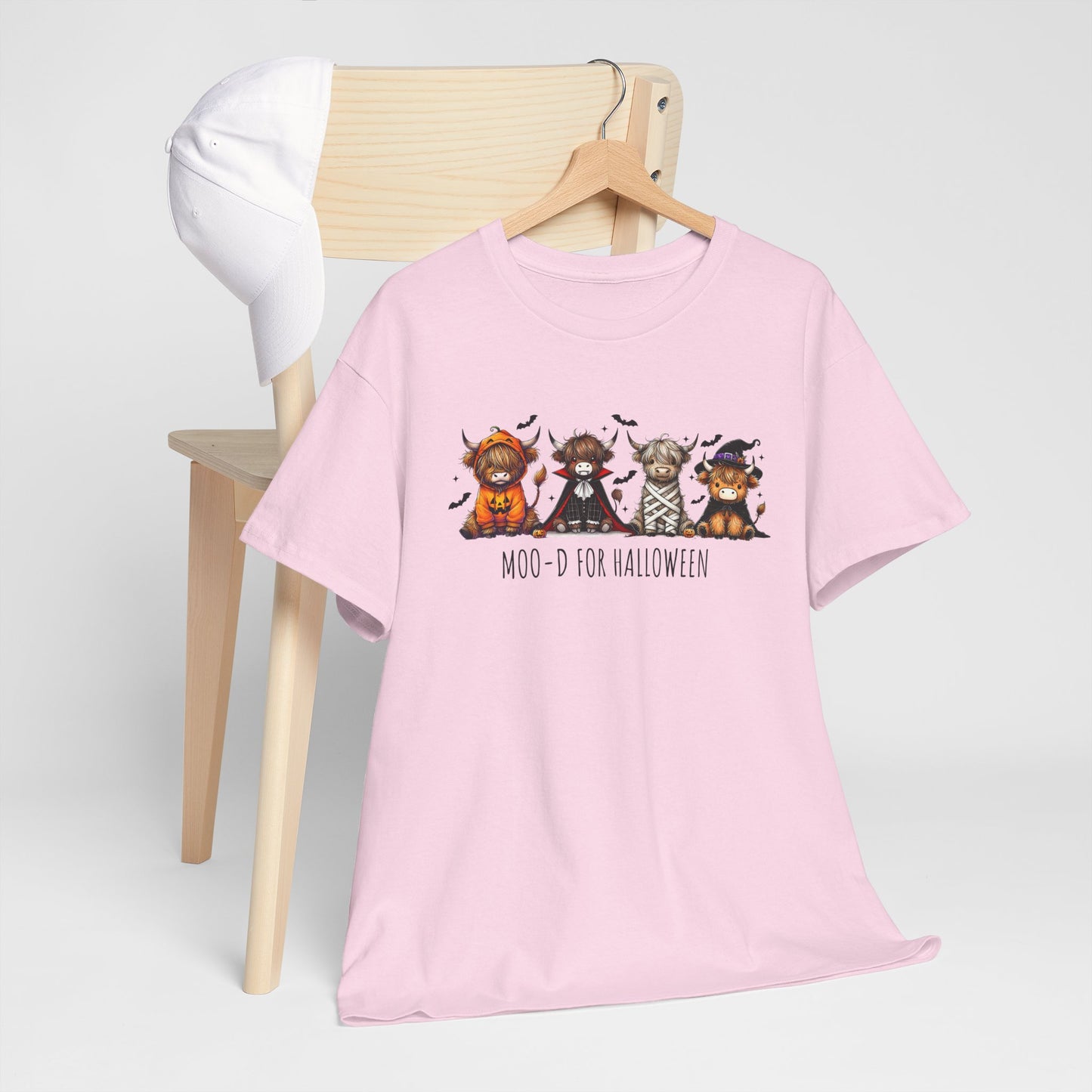 Moo-d for Halloween Cotton Tee