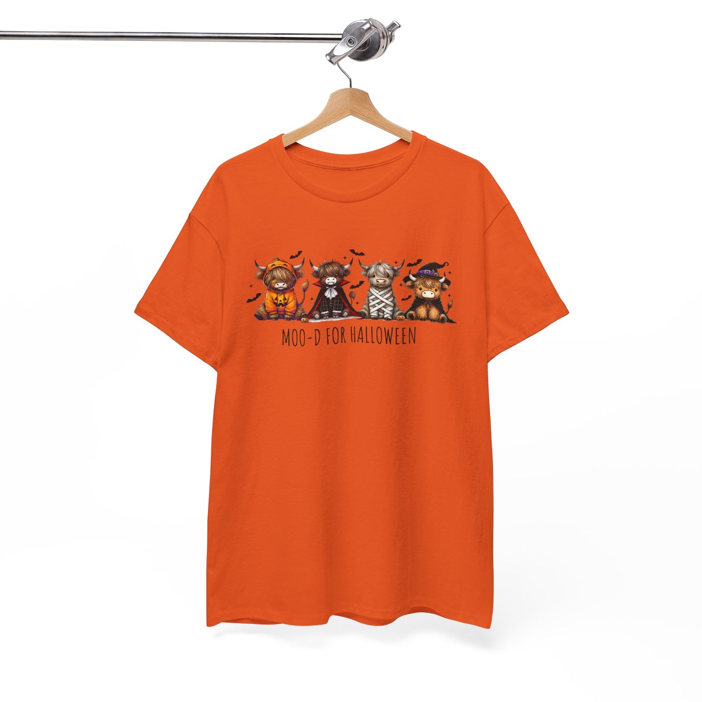 Moo-d for Halloween Cotton Tee