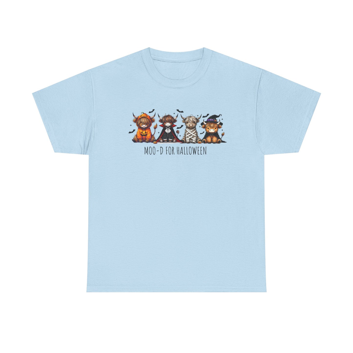 Moo-d for Halloween Cotton Tee