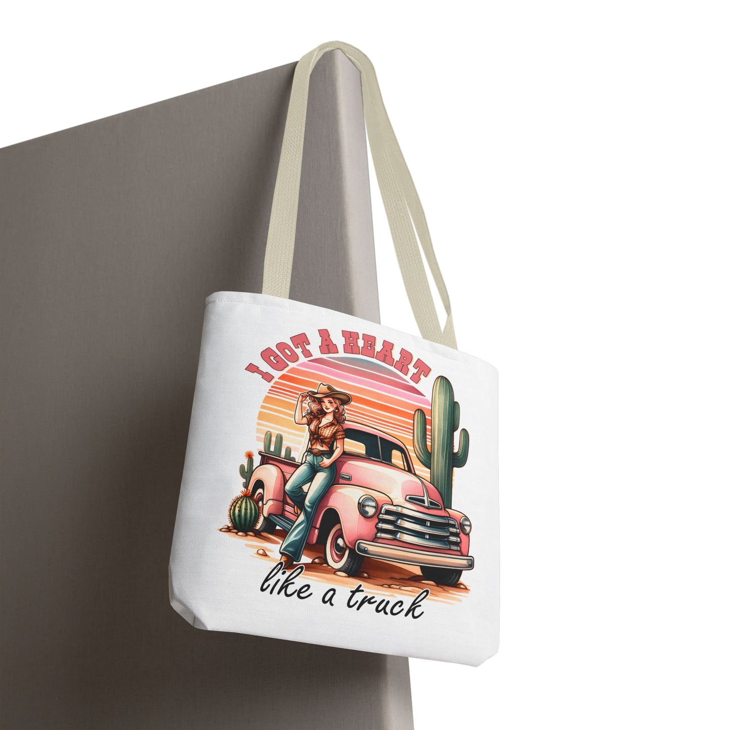 Heart Like a Truck Tote Bag