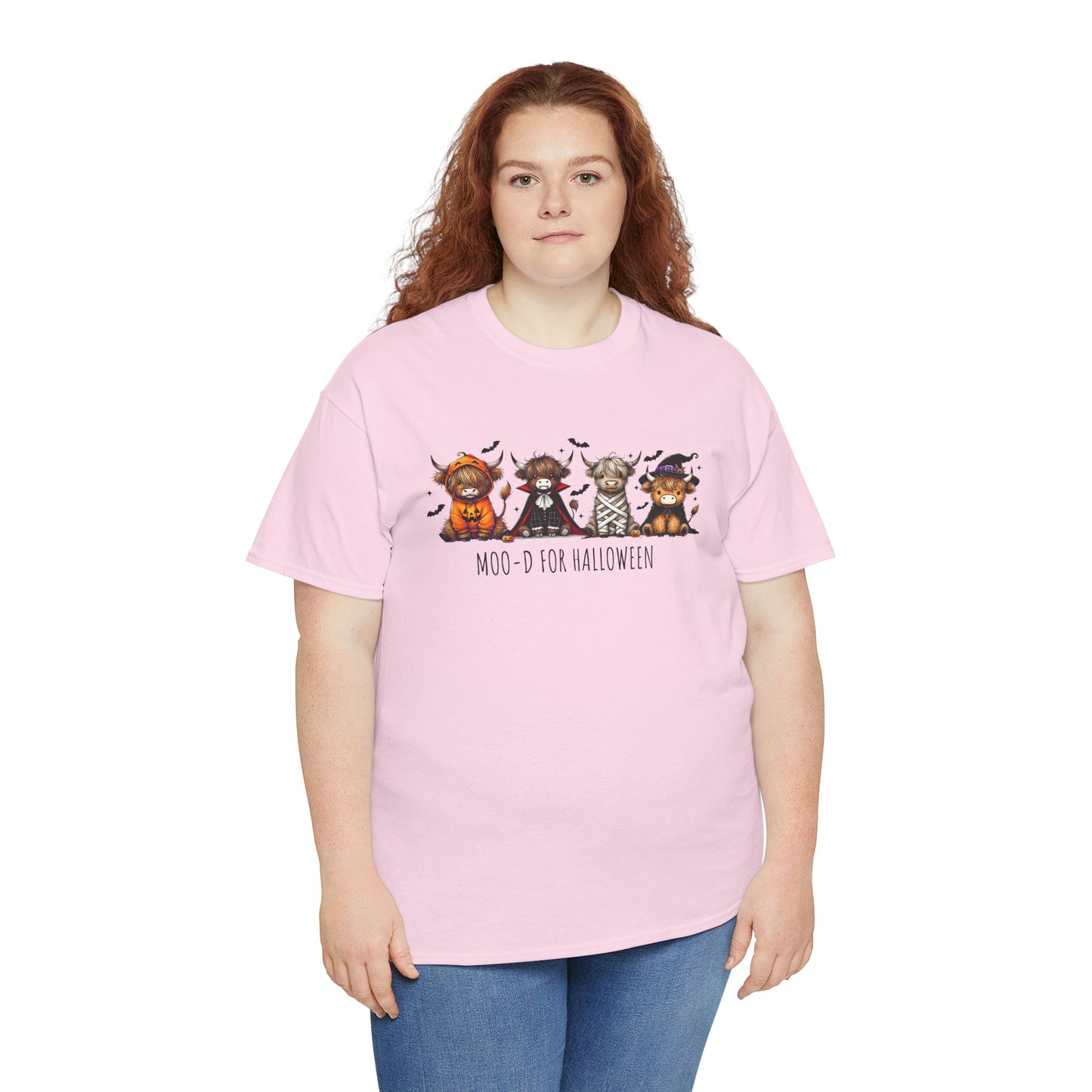 Moo-d for Halloween Cotton Tee