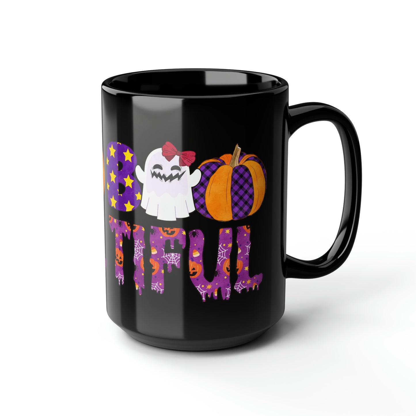 Black Mug, 15oz