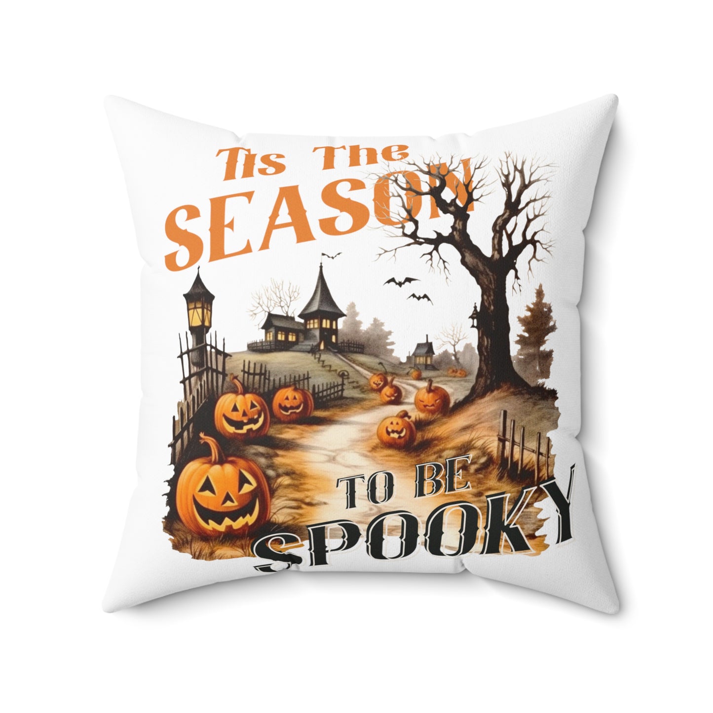 Spun Polyester Square Pillow