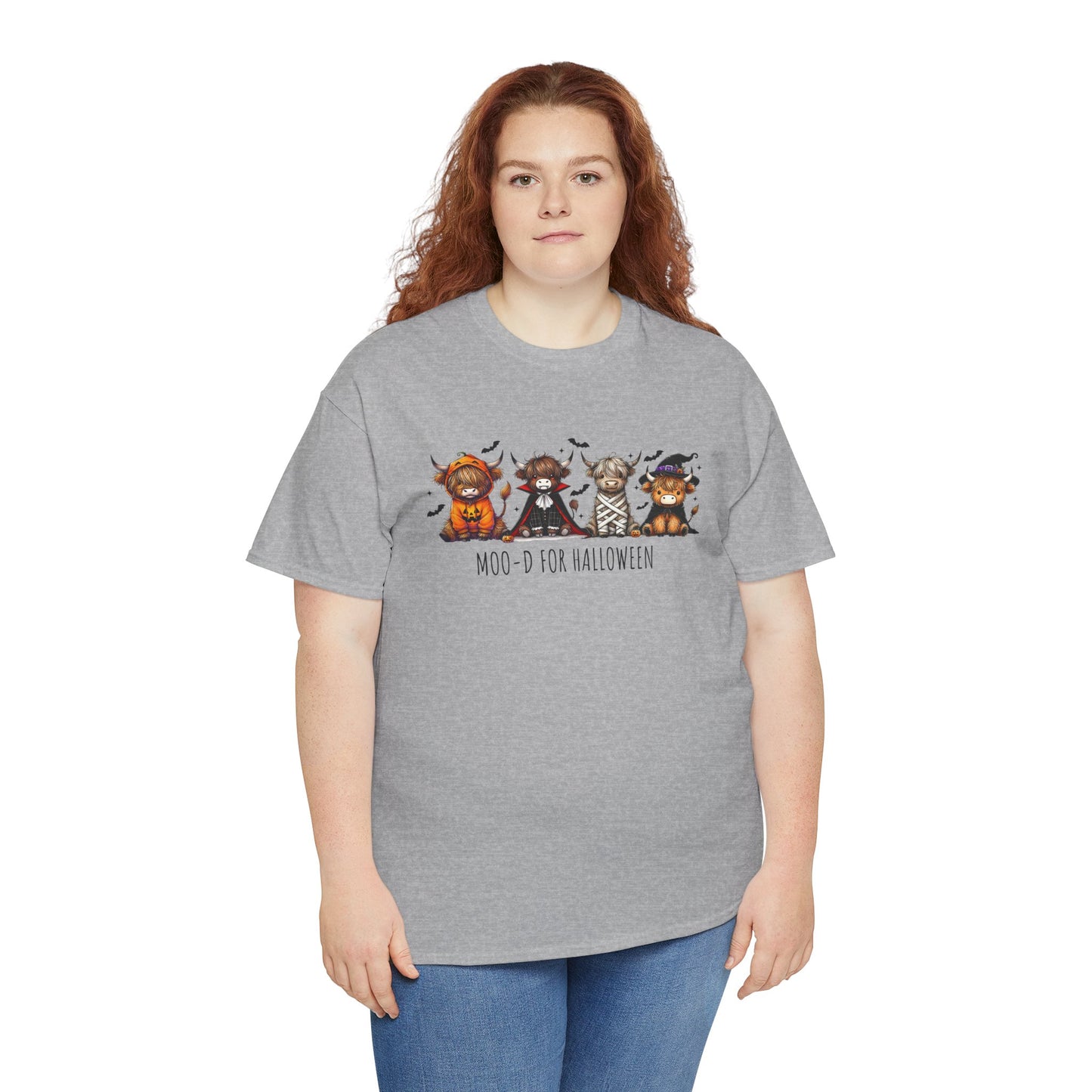 Moo-d for Halloween Cotton Tee