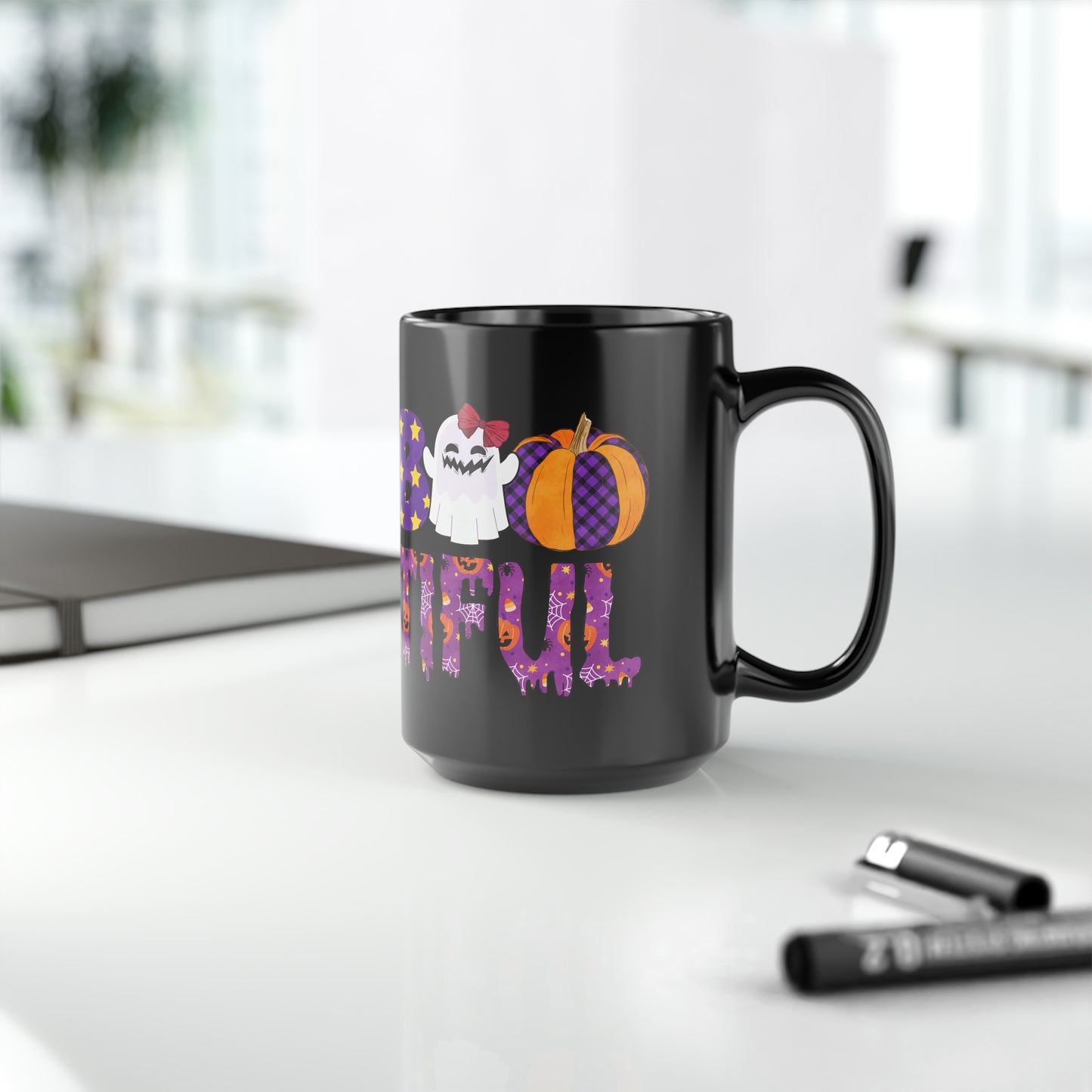 Black Mug, 15oz