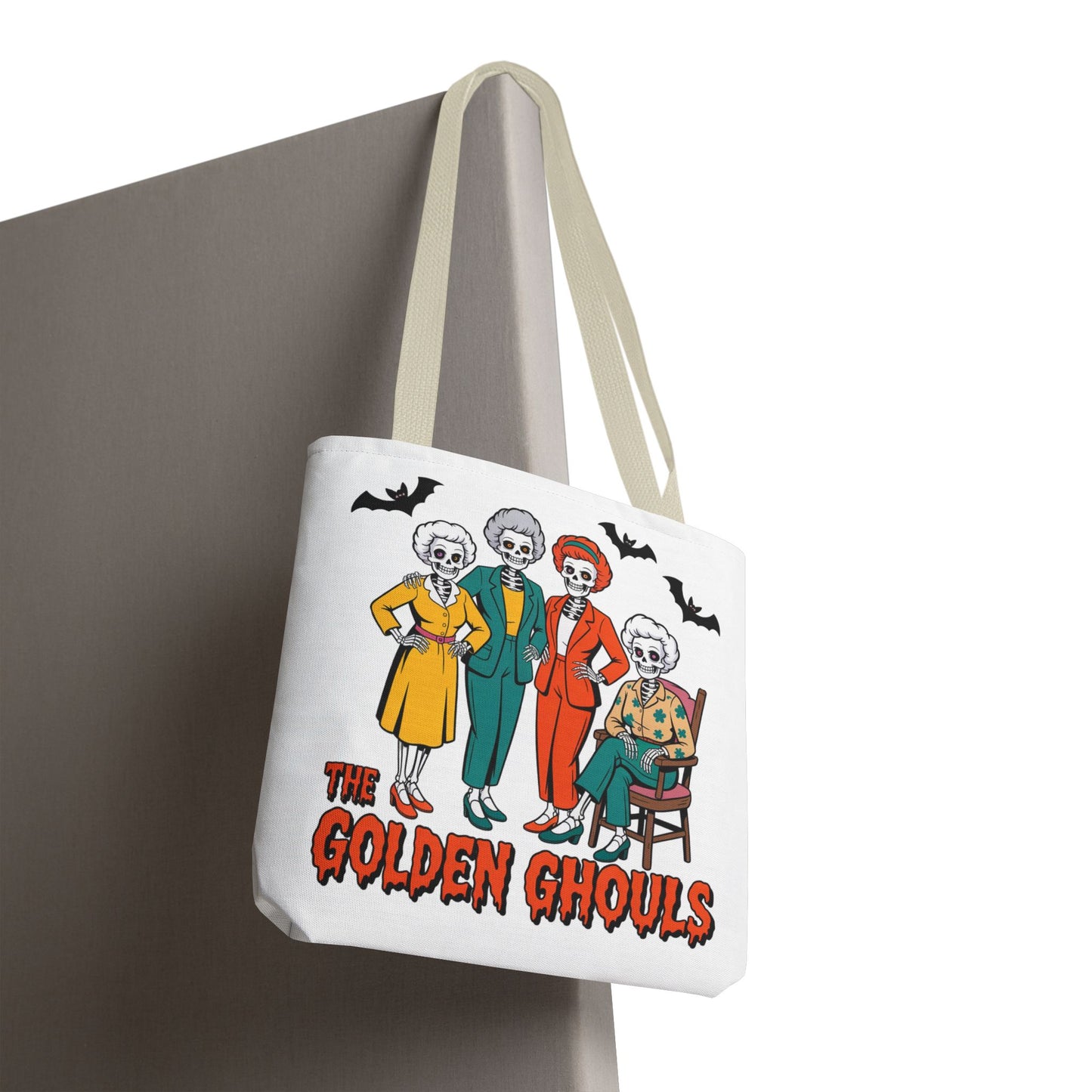 Golden Ghouls Tote Bag
