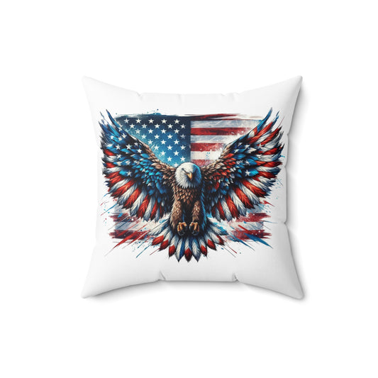American Eagle Throw Pillow