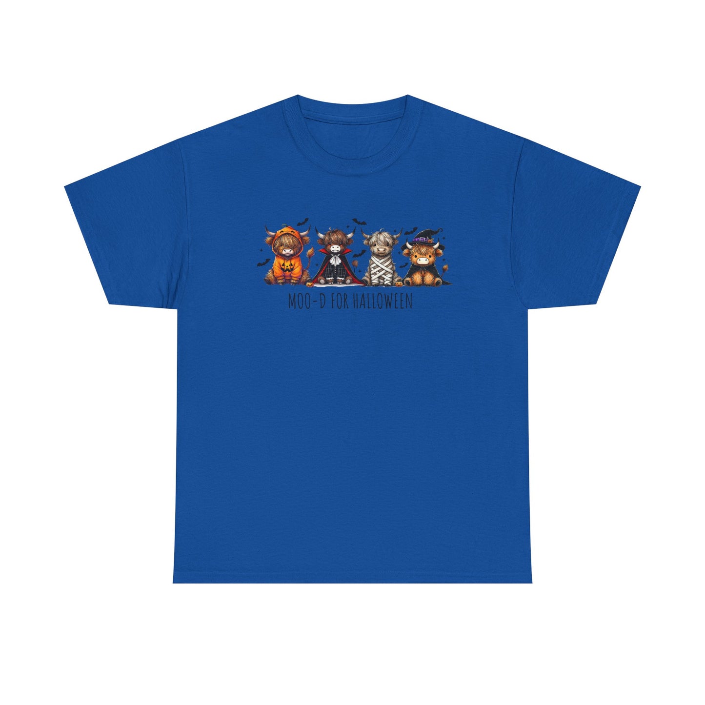 Moo-d for Halloween Cotton Tee