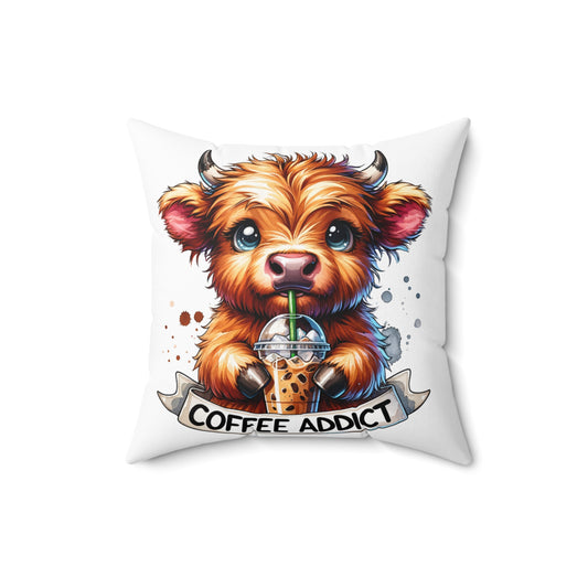 Spun Polyester Square Pillow