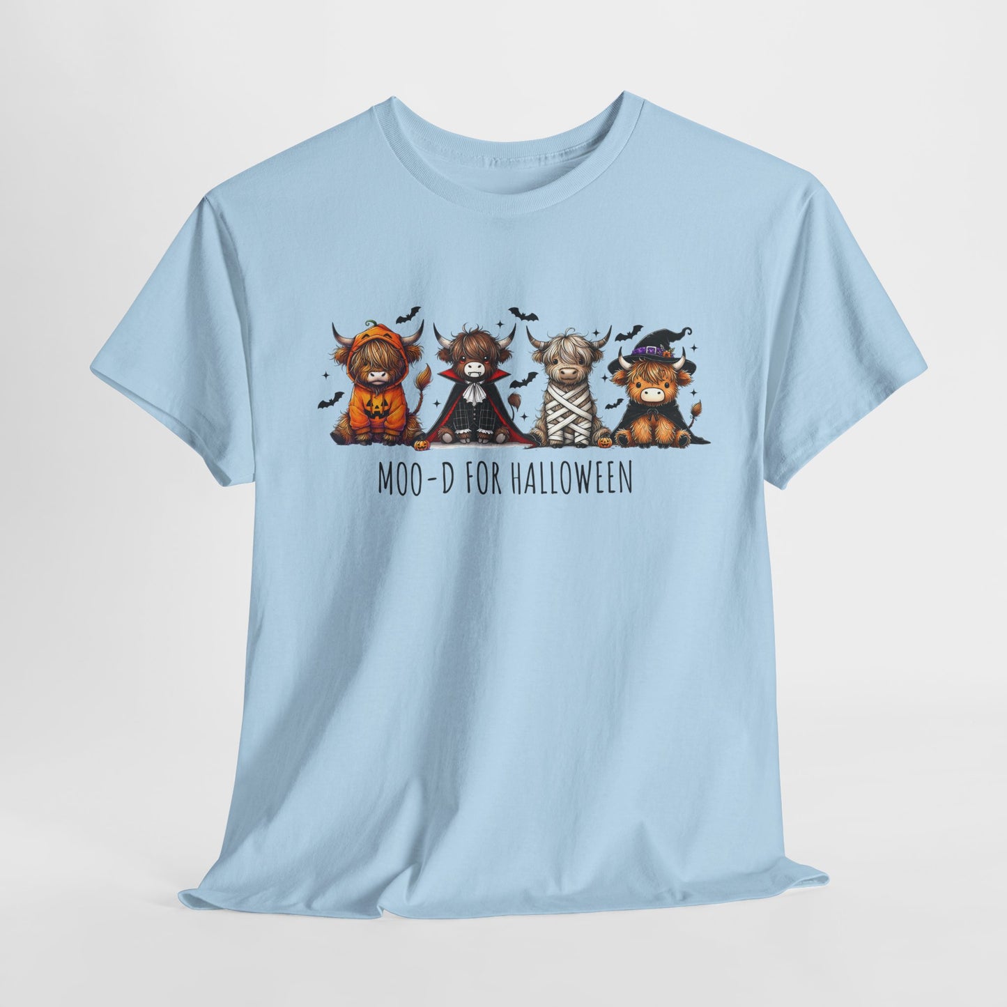 Moo-d for Halloween Cotton Tee