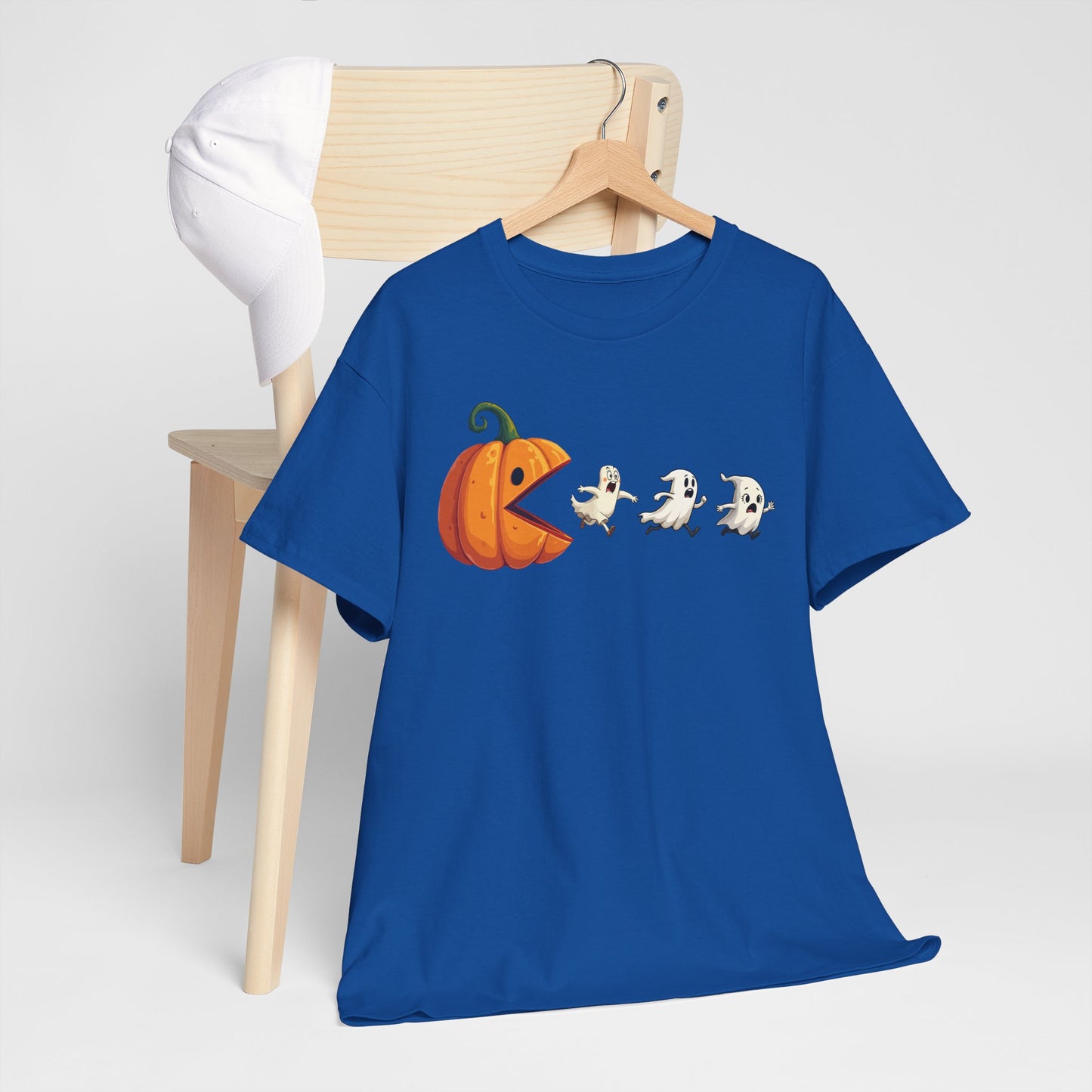 Playful Pumpkin Pac-Man Tee
