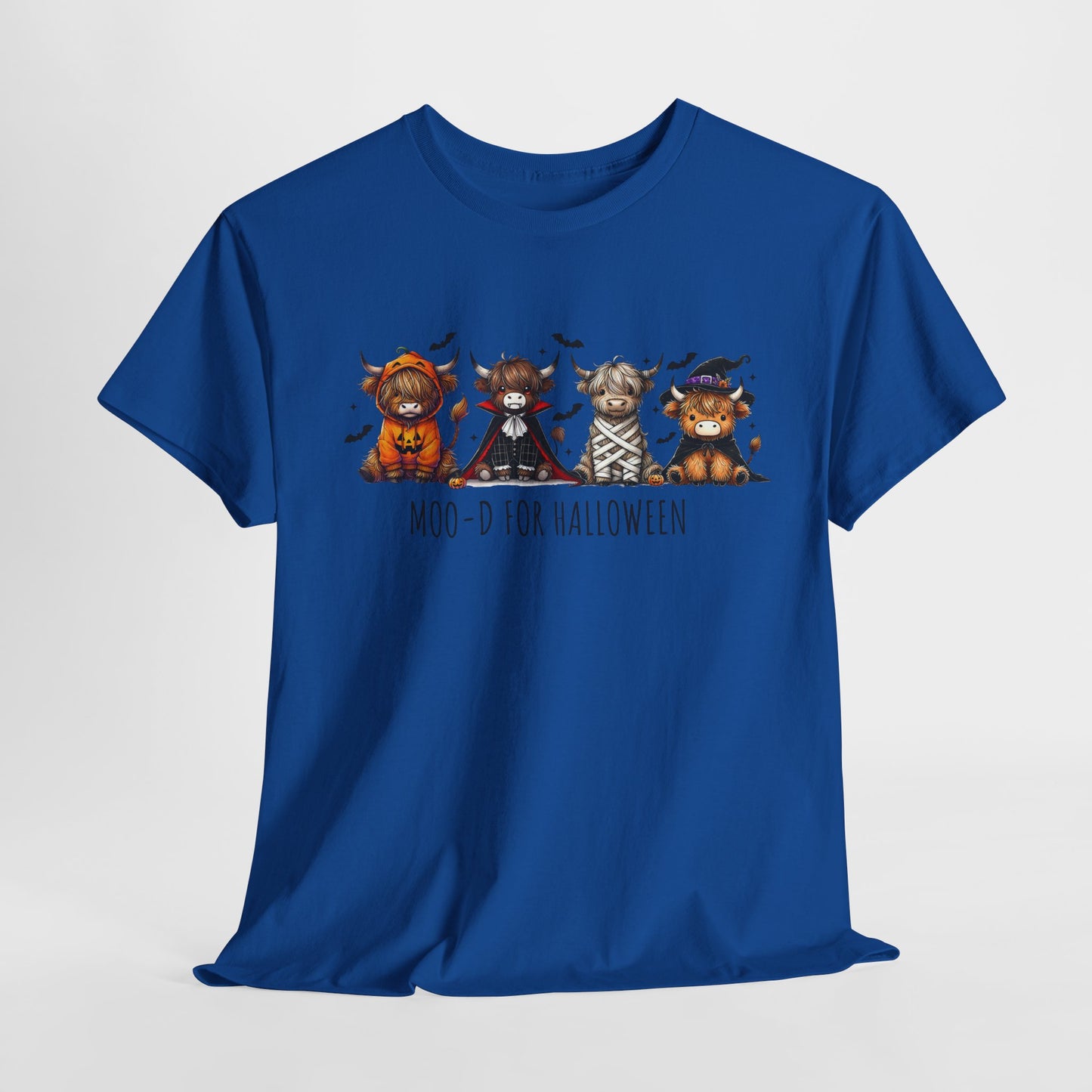 Moo-d for Halloween Cotton Tee