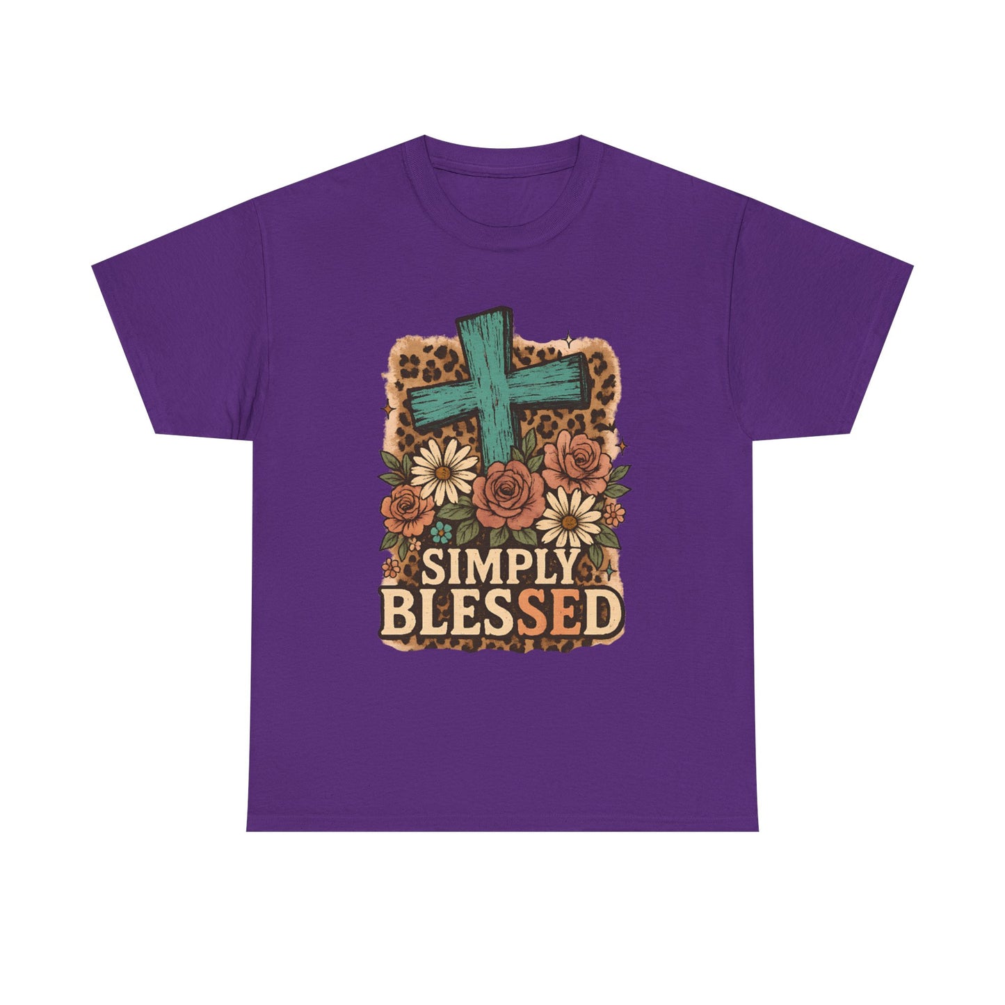Simply Blessed Heavy Cotton Tee