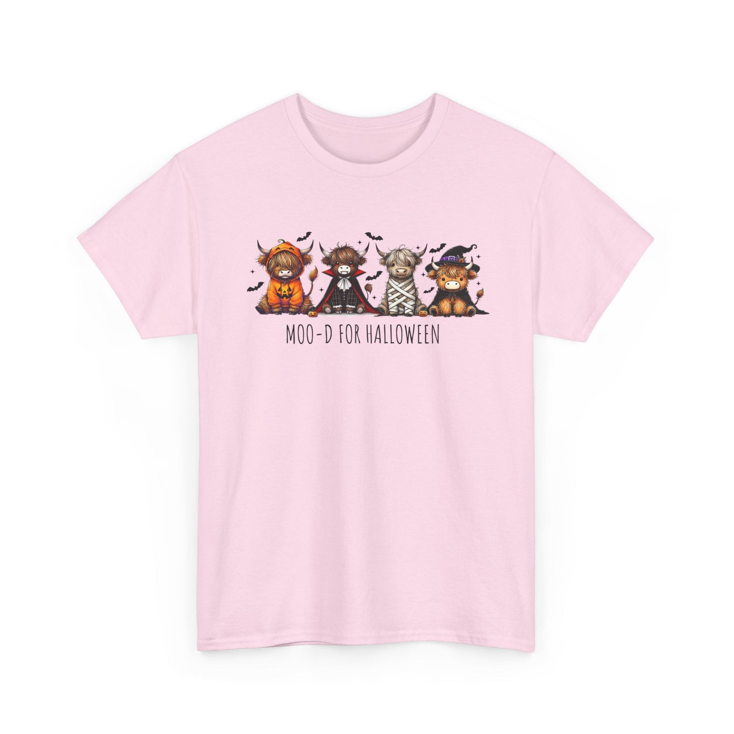Moo-d for Halloween Cotton Tee