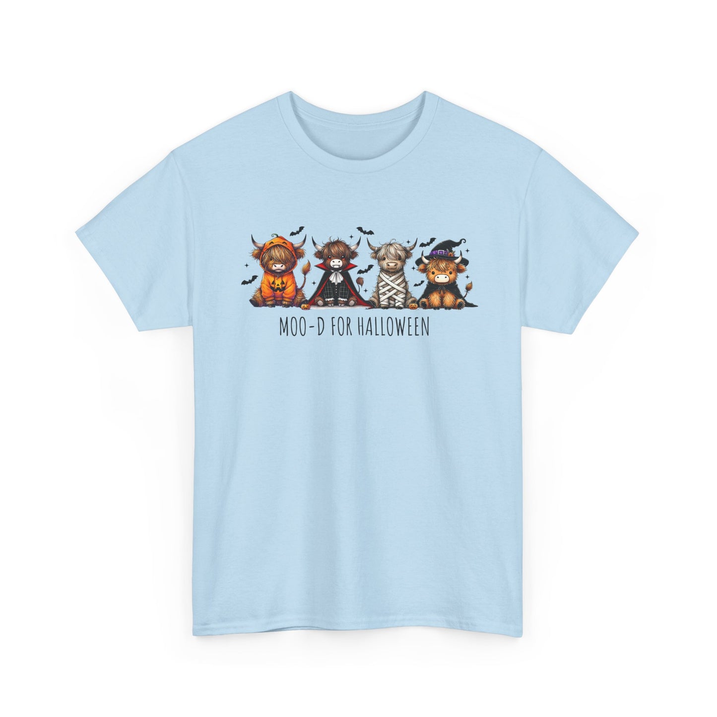 Moo-d for Halloween Cotton Tee